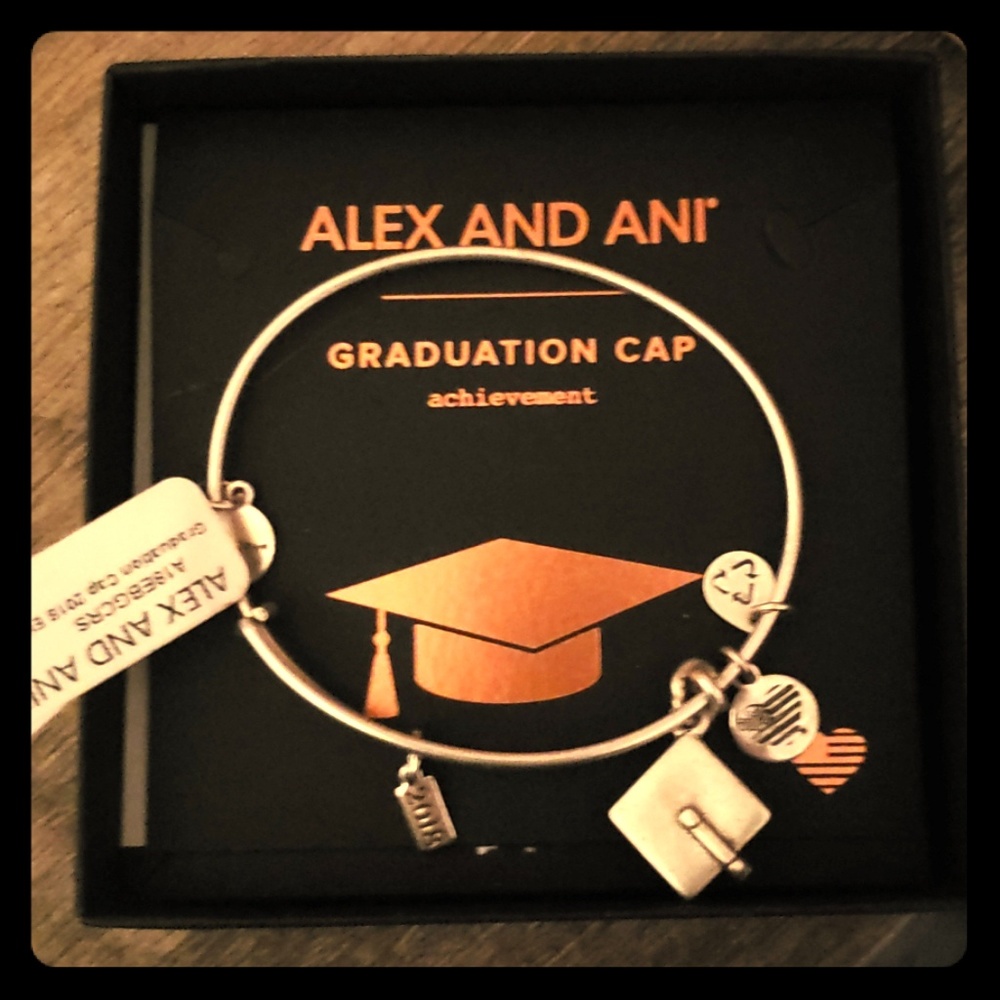 NWT Alex and Ani 2018 graduation cap bangle